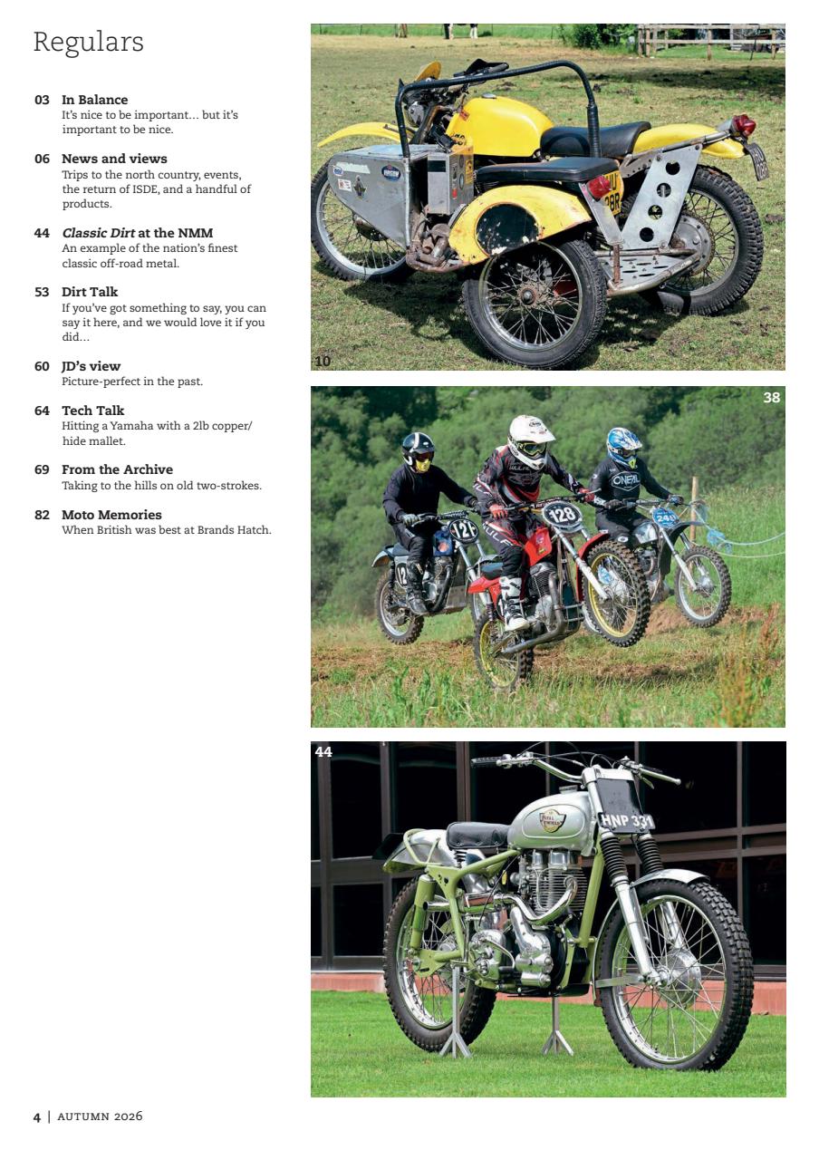 Classic Dirt Bike Preview Pages