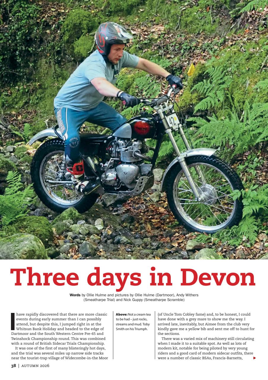 Classic Dirt Bike Preview Pages