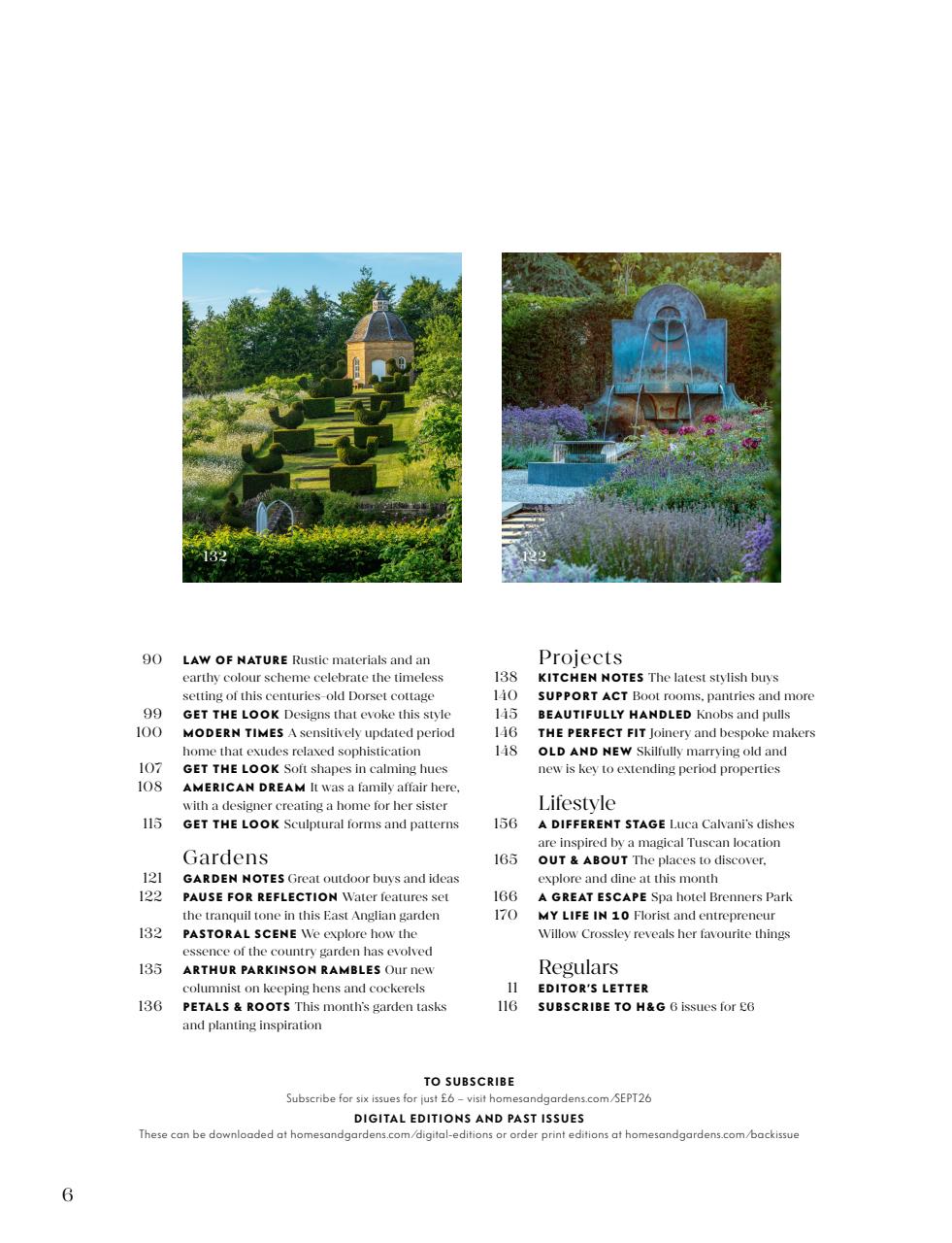 Homes & Gardens Preview Pages