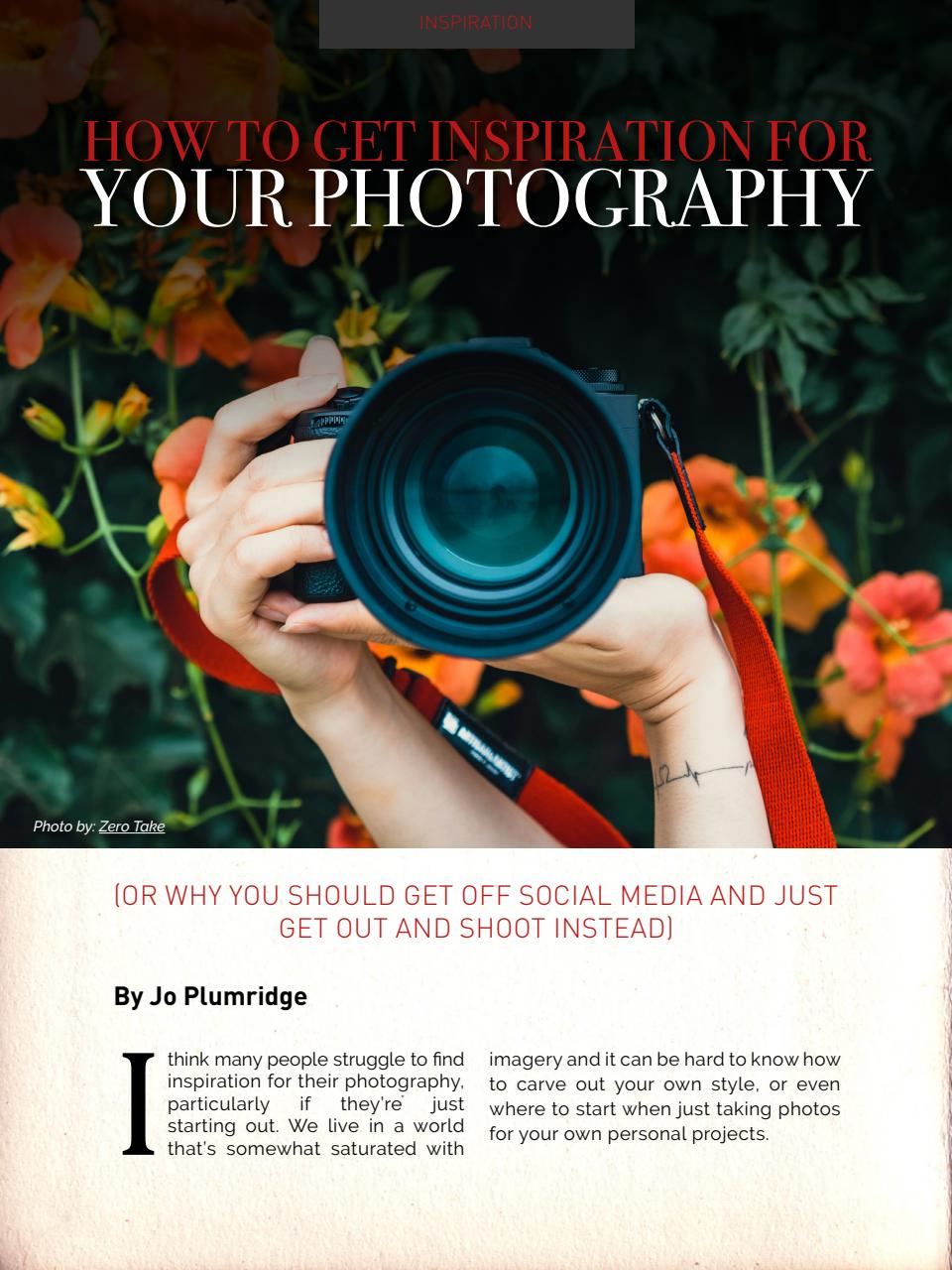 Photography Masterclass Magazine Preview Pages