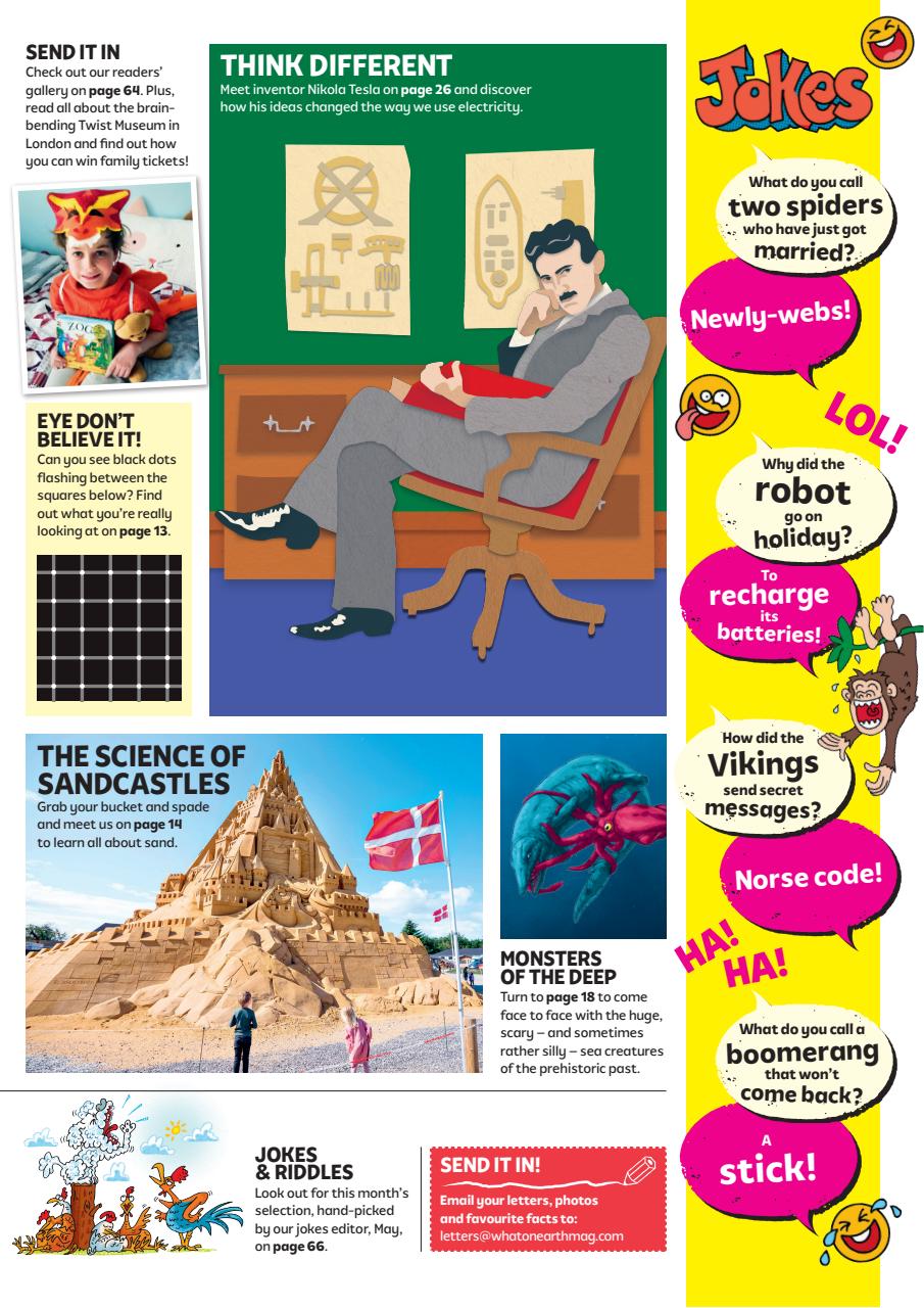 What on Earth! Magazine Preview Pages