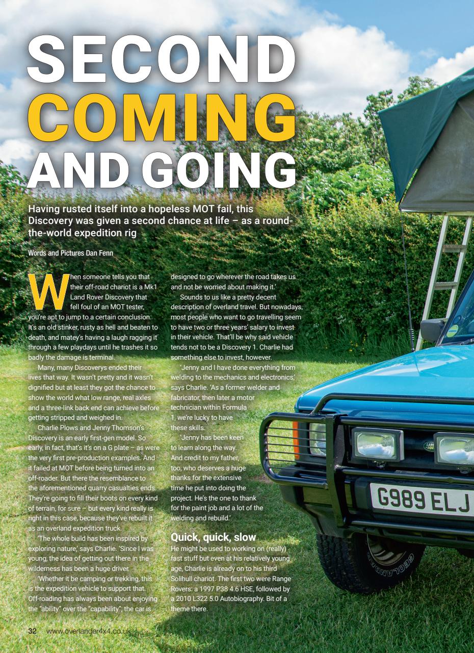 Overlander 4X4 Preview Pages