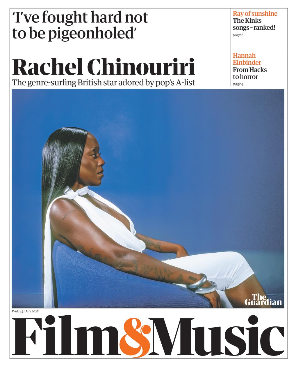 The Guardian Newspaper Preview Pages