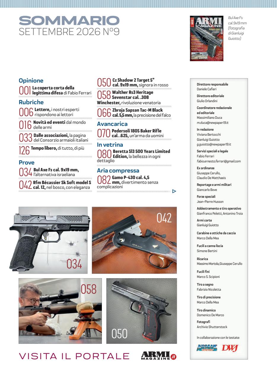 ARMI MAGAZINE Preview Pages