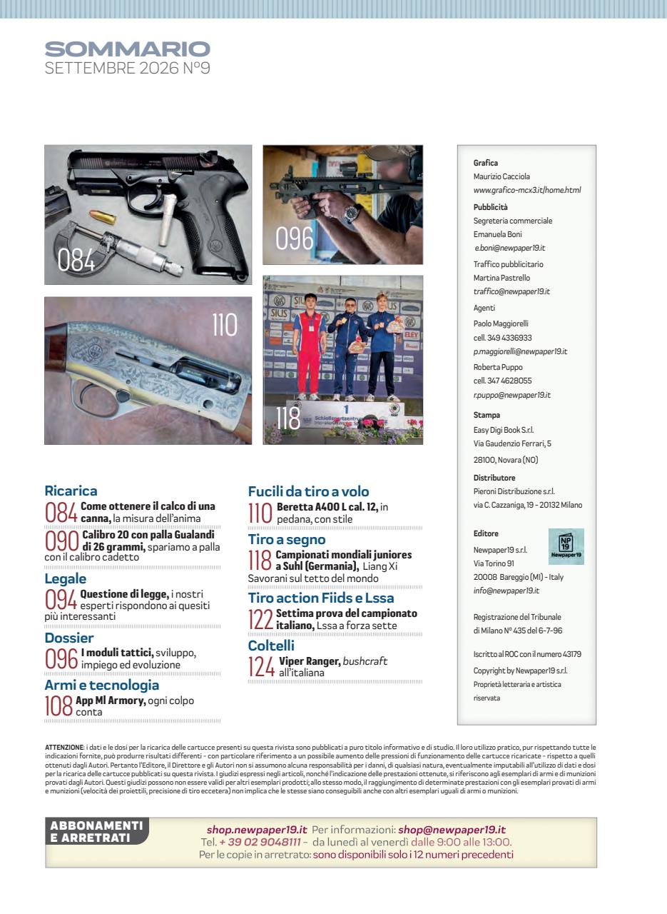 ARMI MAGAZINE Preview Pages