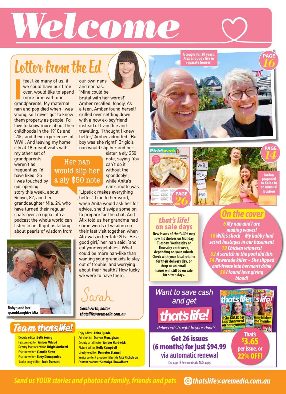 That’s Life! Preview Pages