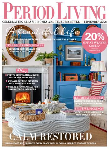Period Living Magazine issue September 2026