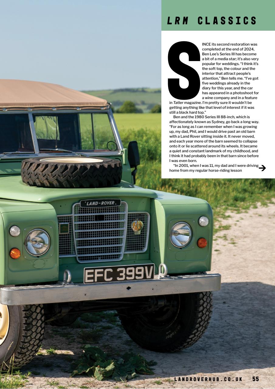 Land Rover Monthly Preview Pages