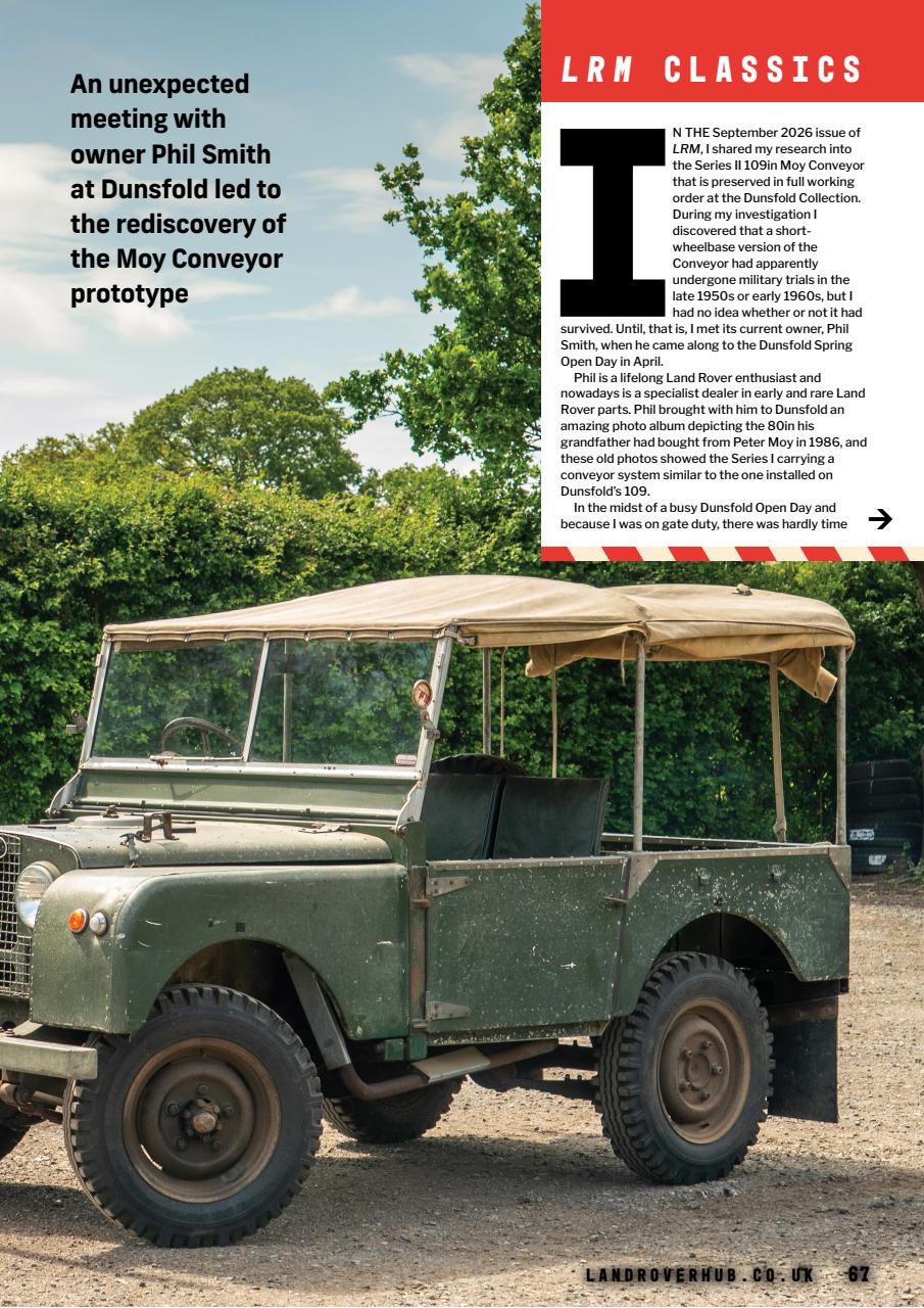 Land Rover Monthly Preview Pages