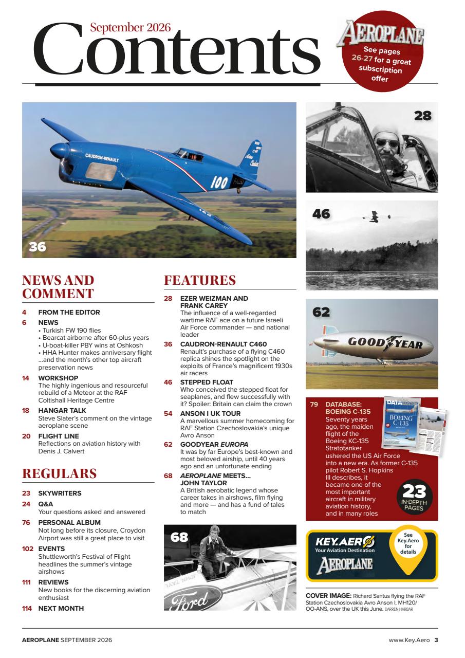 Aeroplane Preview Pages