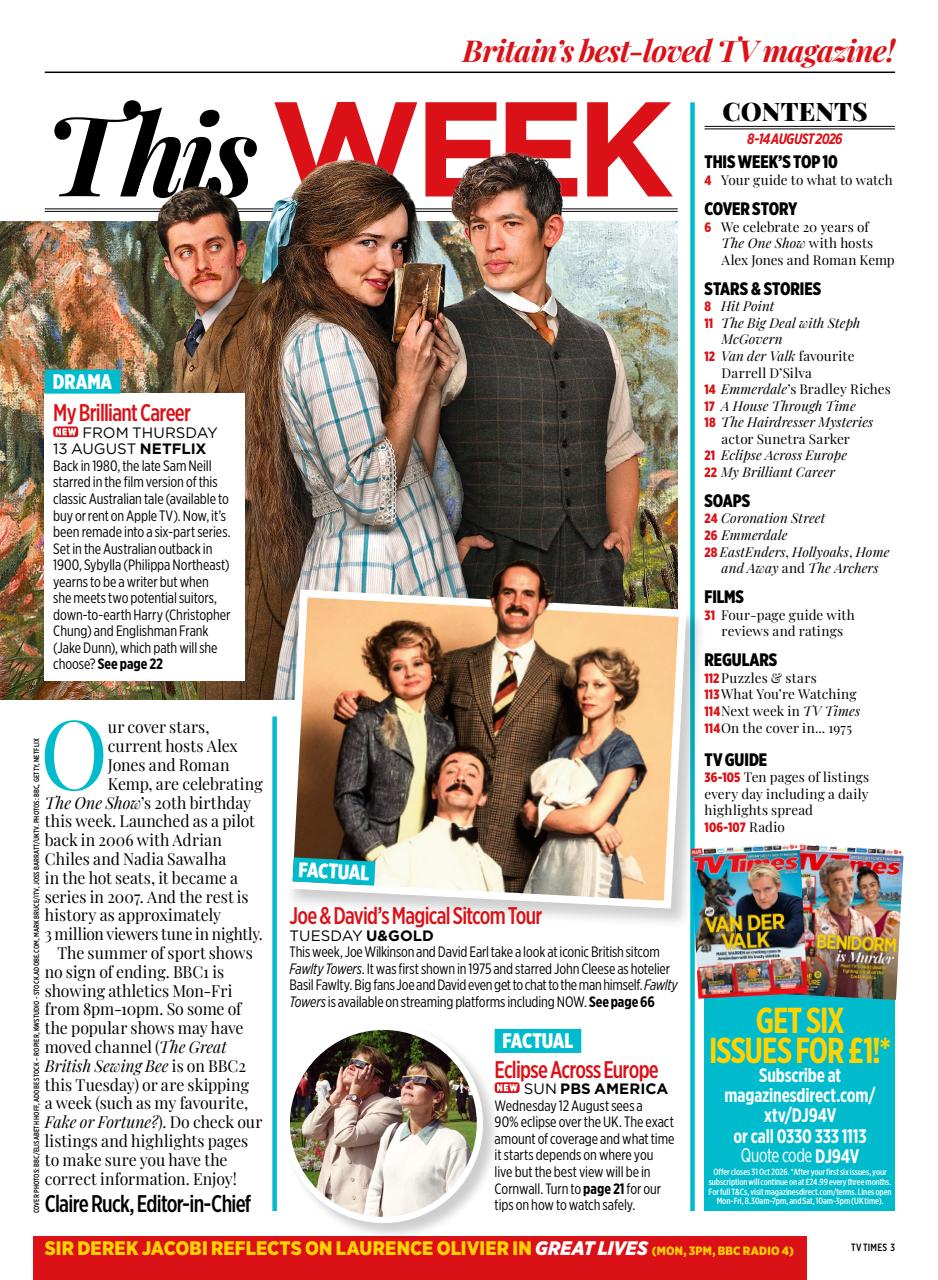 TV Times Preview Pages