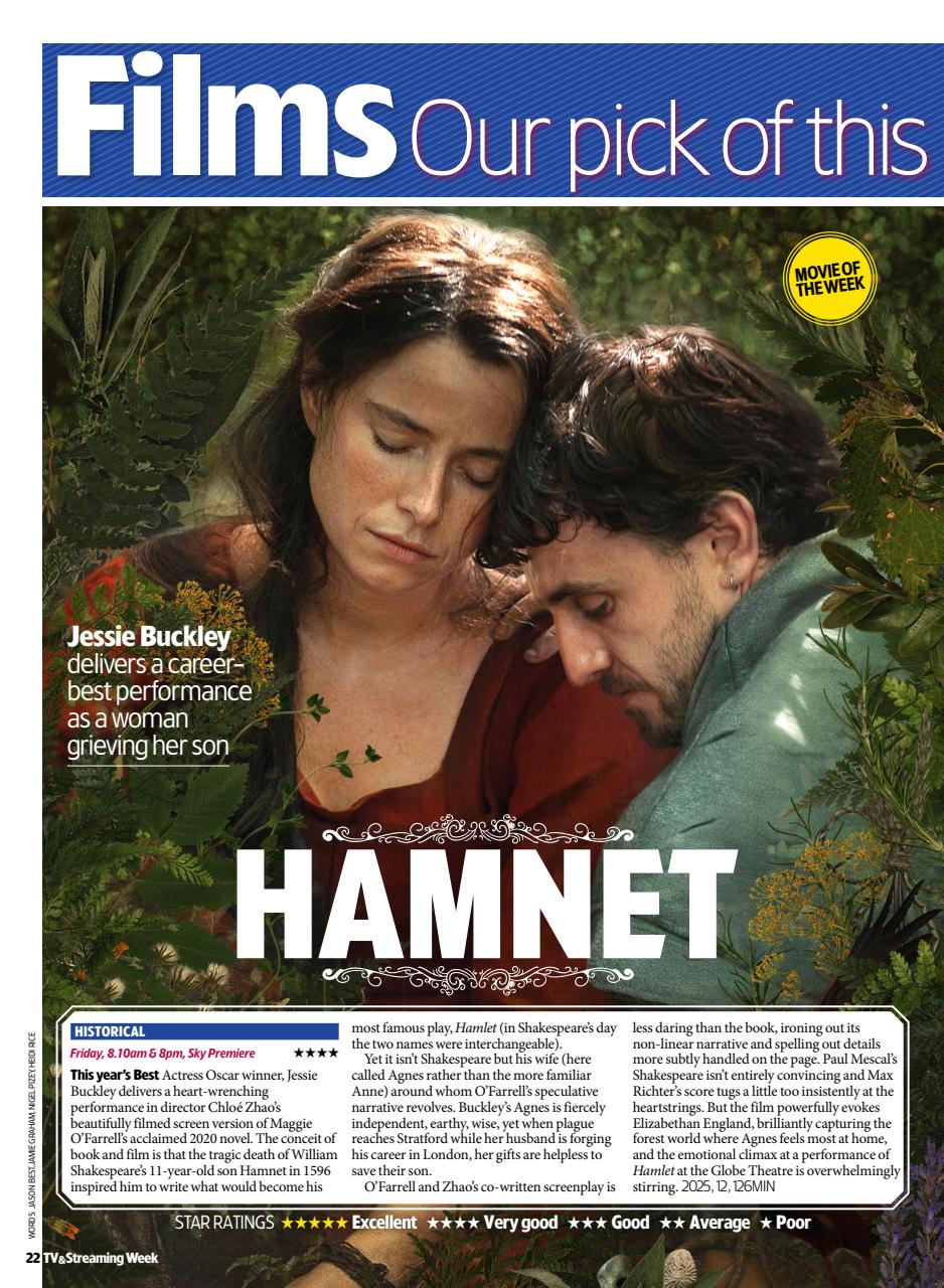 TV & Satellite Week Preview Pages
