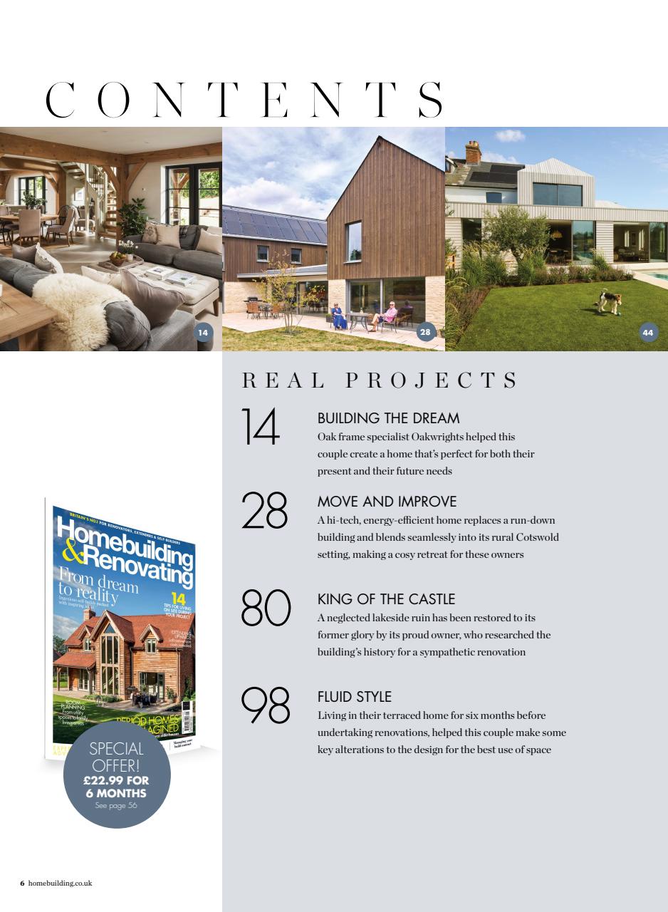 Homebuilding & Renovating Magazine Preview Pages