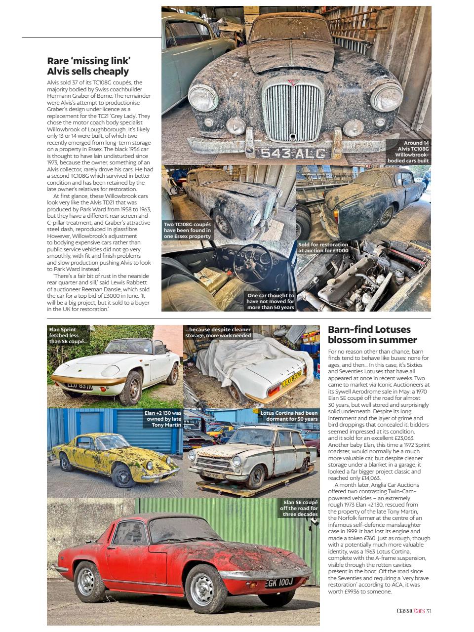 Classic Cars Preview Pages