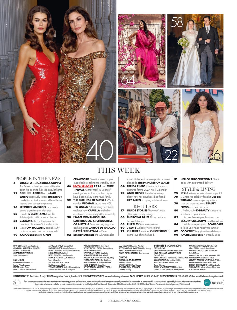 Hello! Magazine Preview Pages