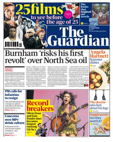 The Guardian Newspaper issue Saturday, 01 August 2026