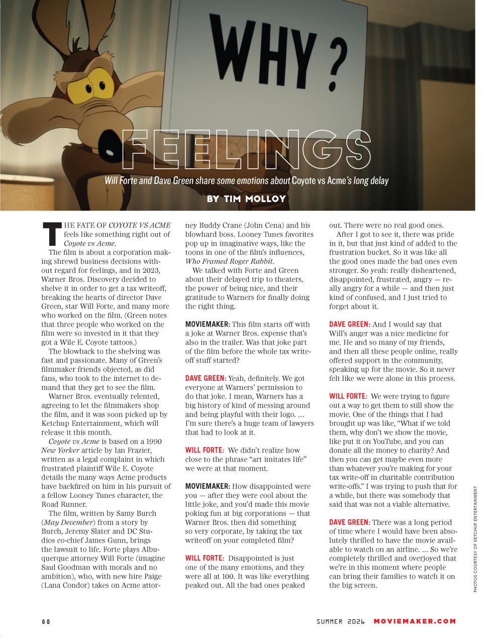 MovieMaker Magazine Preview Pages