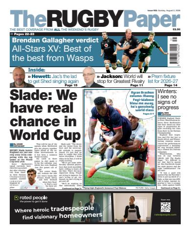 The Rugby Paper issue 2-Aug-2026