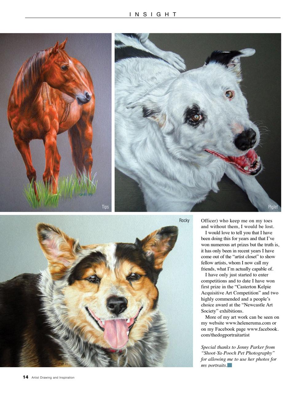 Australian Drawing and Inspiration Preview Pages