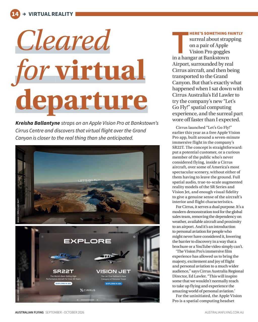 Australian Flying Preview Pages