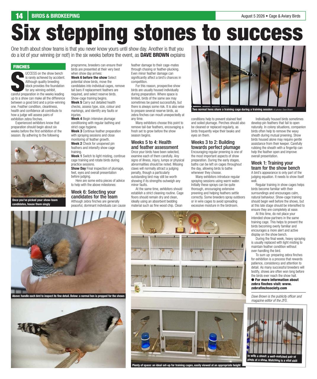 Cage & Aviary Birds Preview Pages