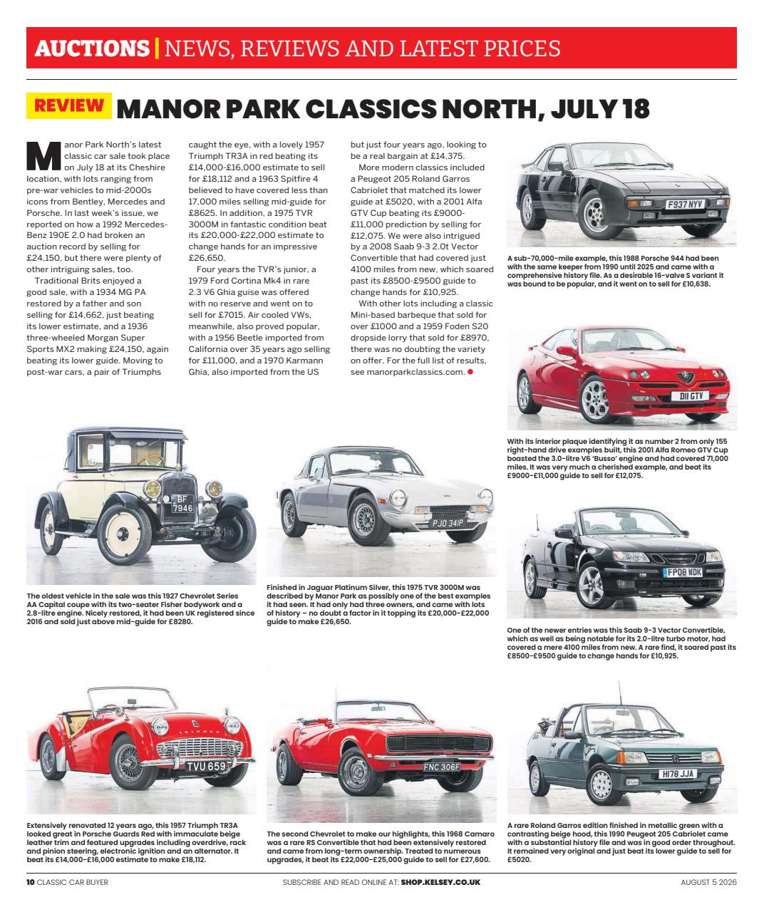 Classic Car Buyer Preview Pages