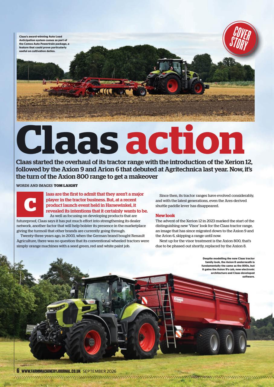 Farm Machinery Journal Preview Pages