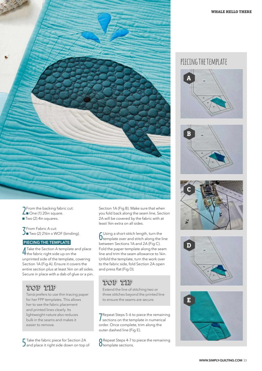 Love Patchwork & Quilting Preview Pages