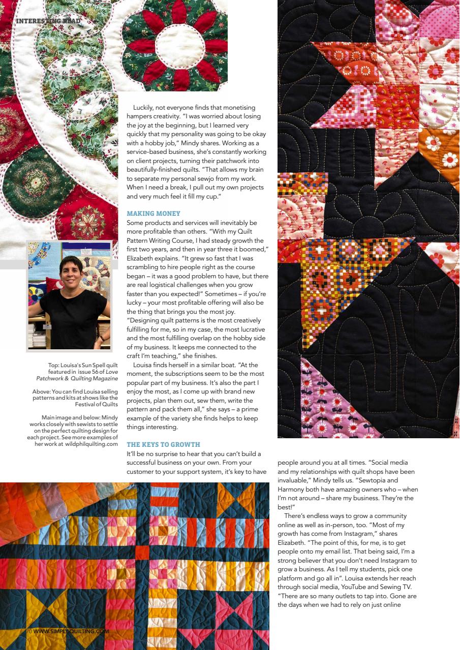 Love Patchwork & Quilting Preview Pages