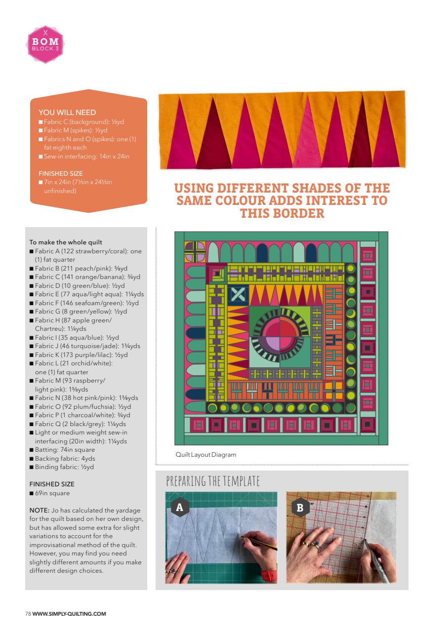 Love Patchwork & Quilting Preview Pages