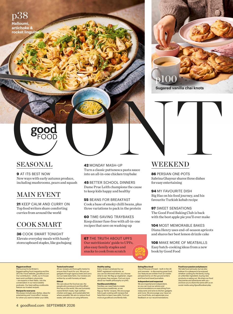 Good Food Magazine Preview Pages