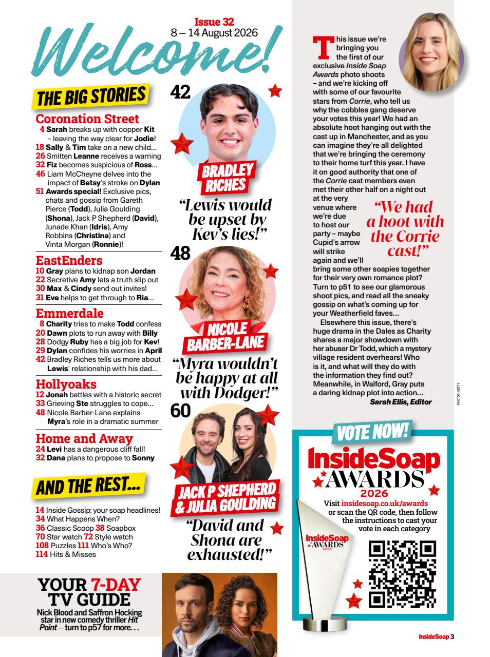 Inside Soap Preview Pages