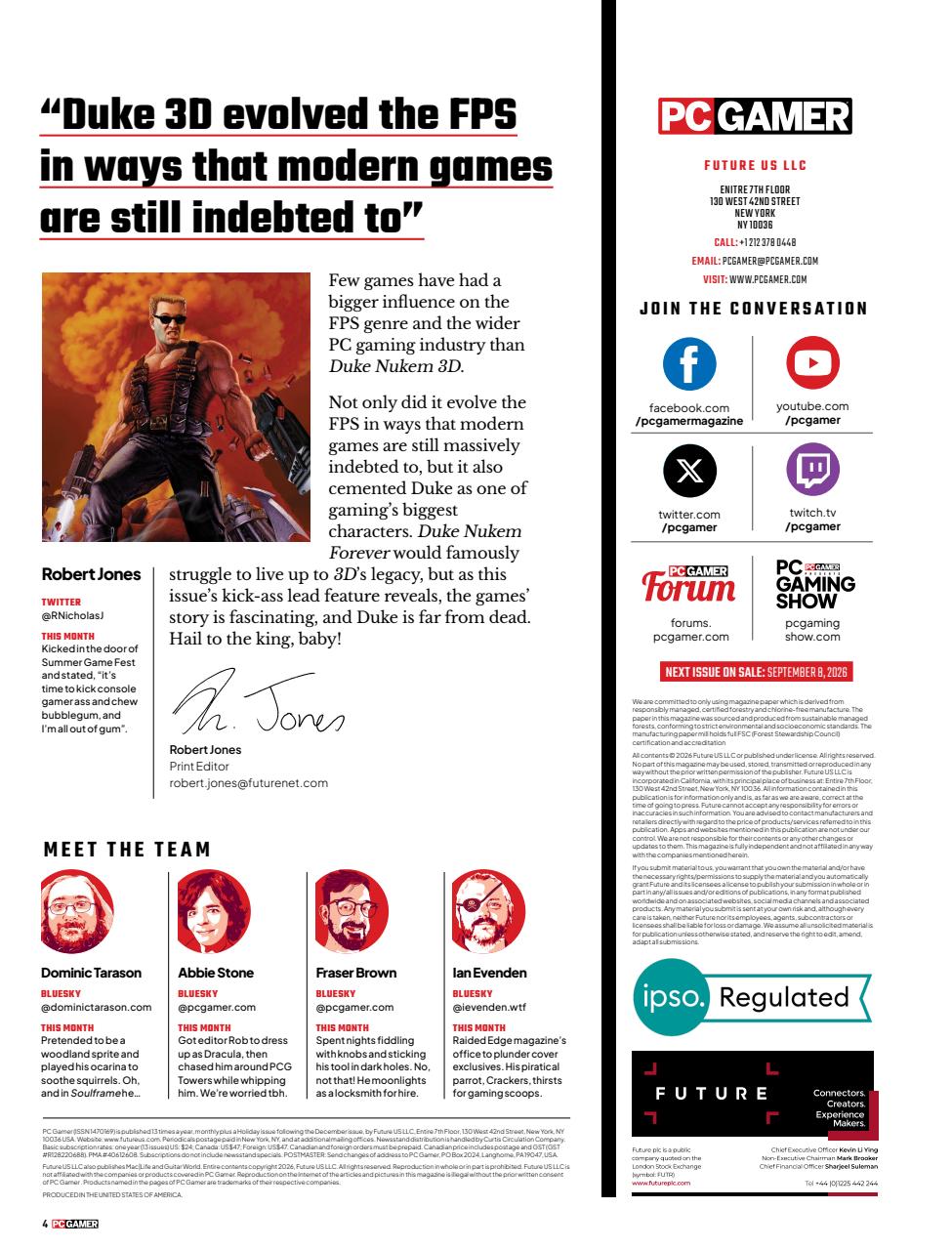 PC Gamer (US Edition) Preview Pages
