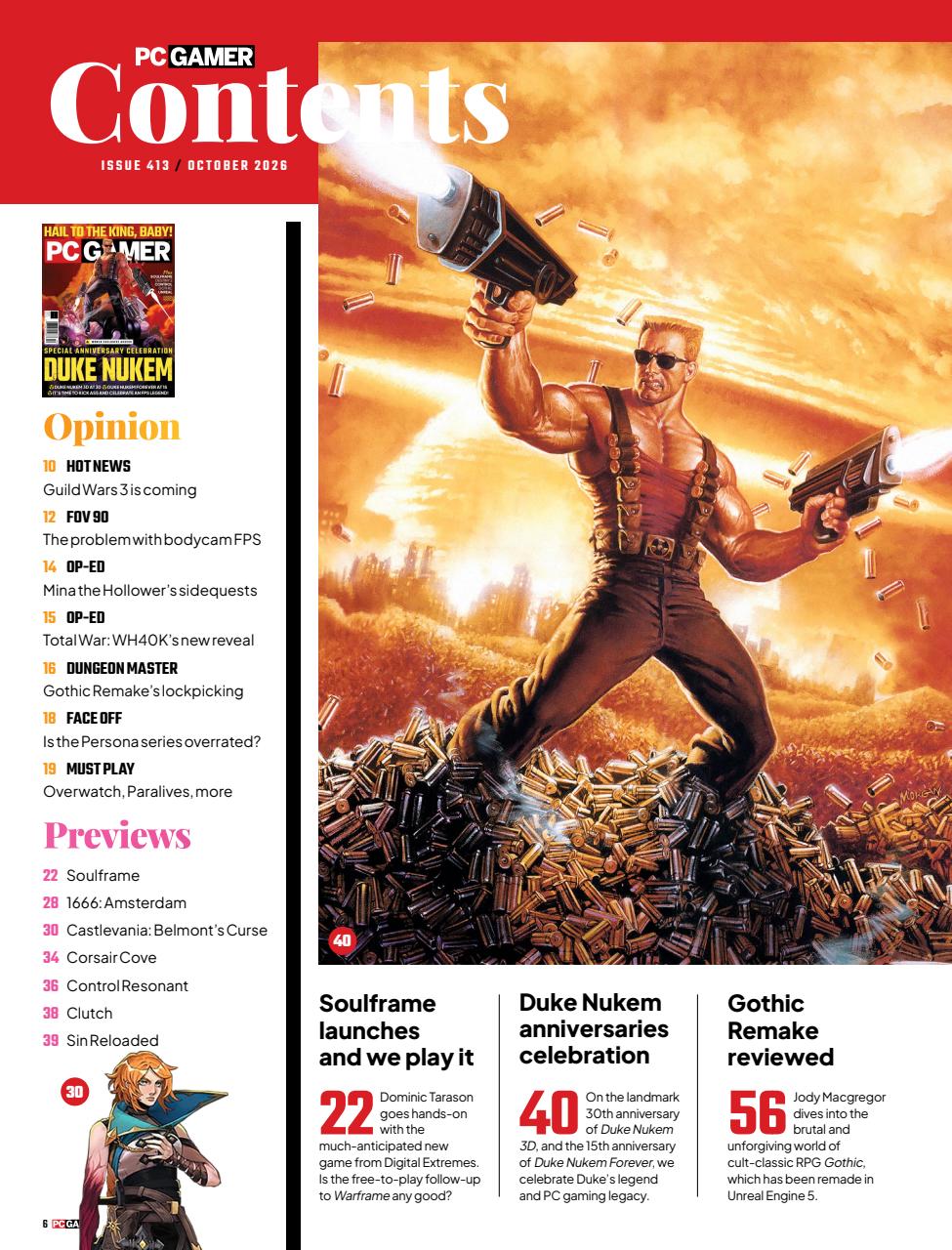 PC Gamer (US Edition) Preview Pages