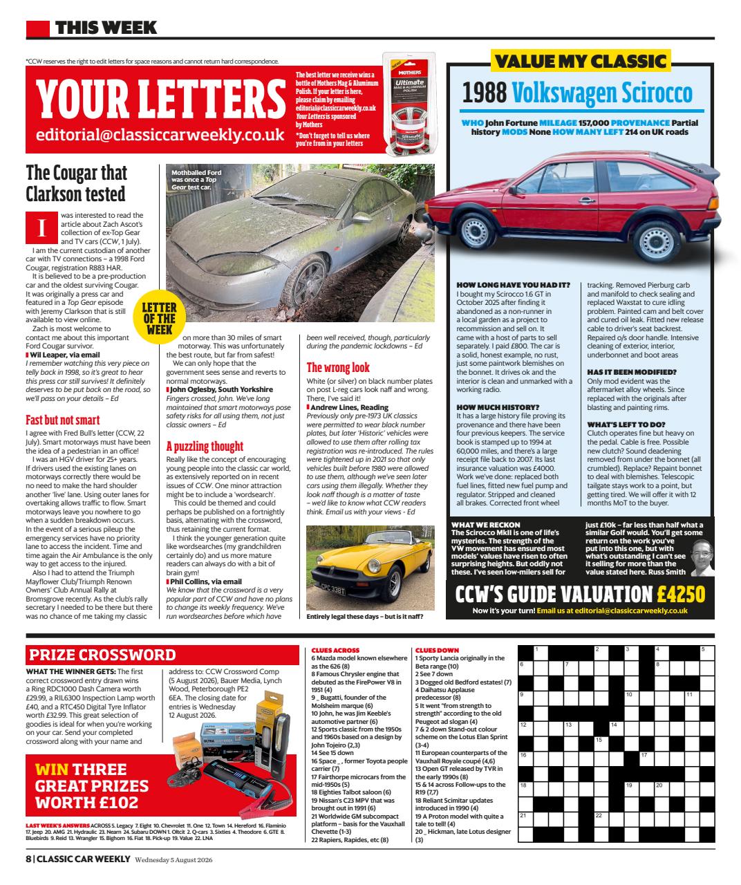 Classic Car Weekly Preview Pages