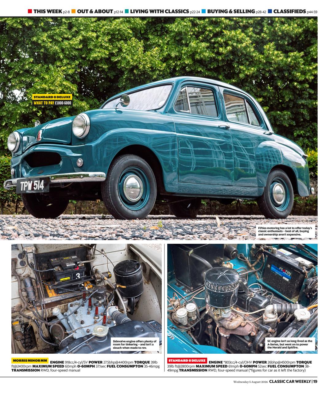 Classic Car Weekly Preview Pages