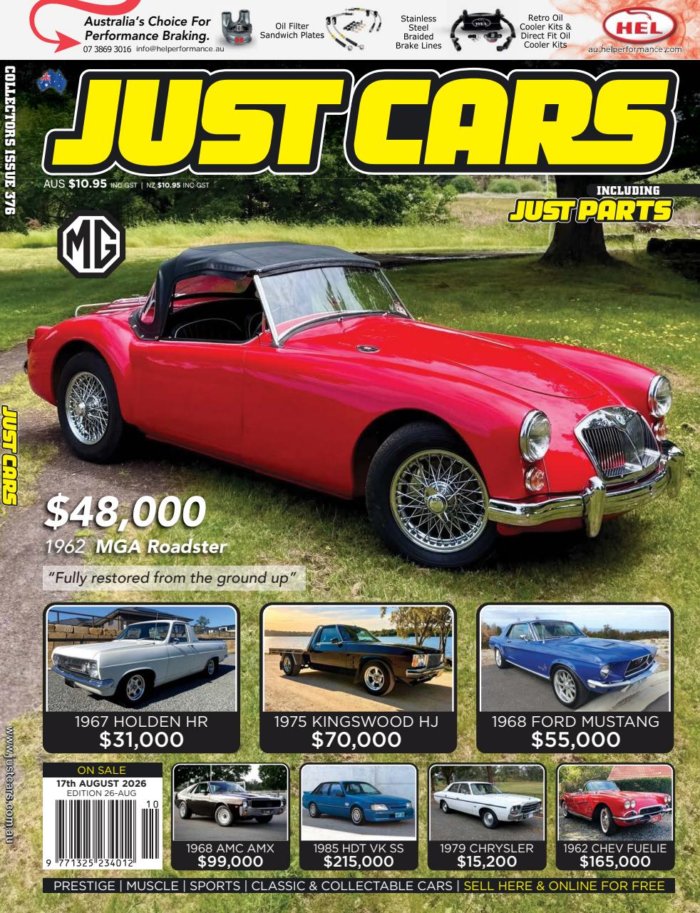 JUST CARS Preview Pages