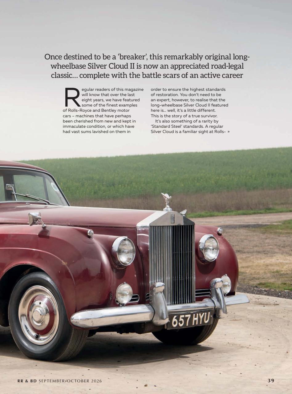 Rolls-Royce & Bentley Driver Preview Pages