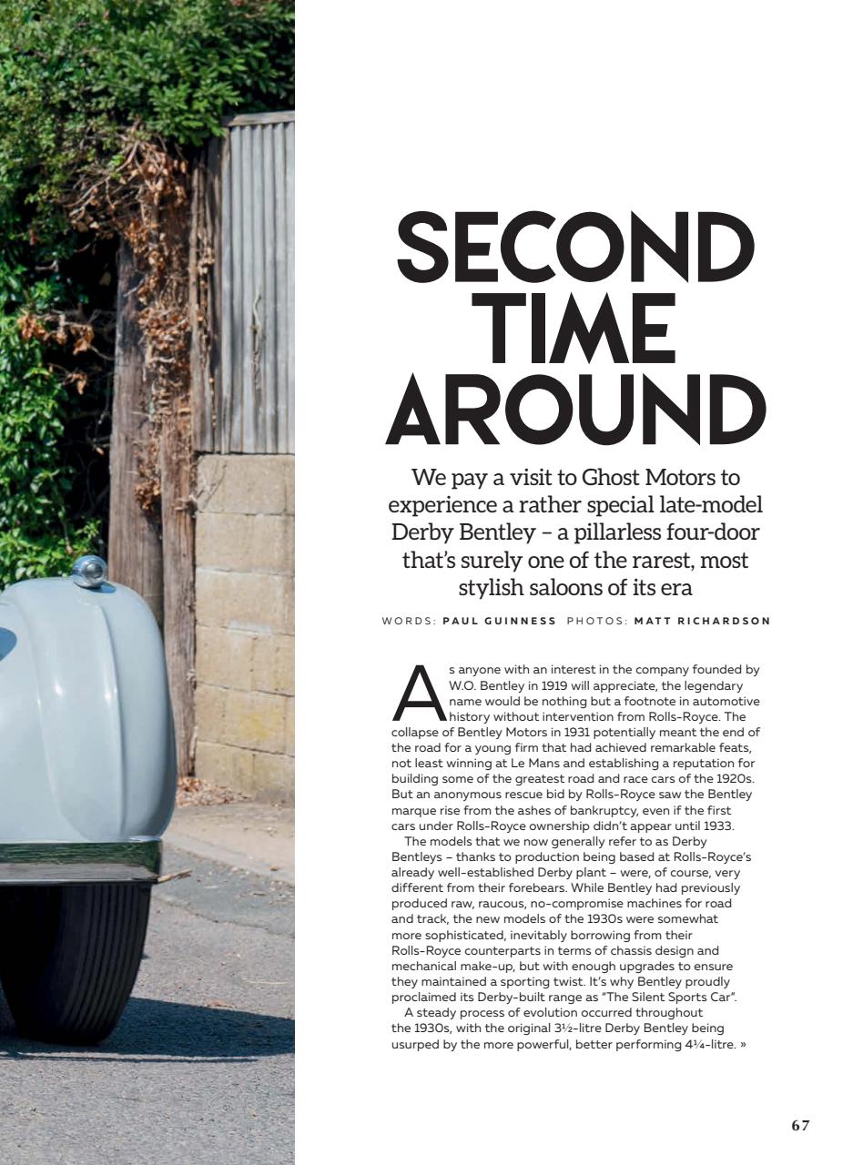 Rolls-Royce & Bentley Driver Preview Pages