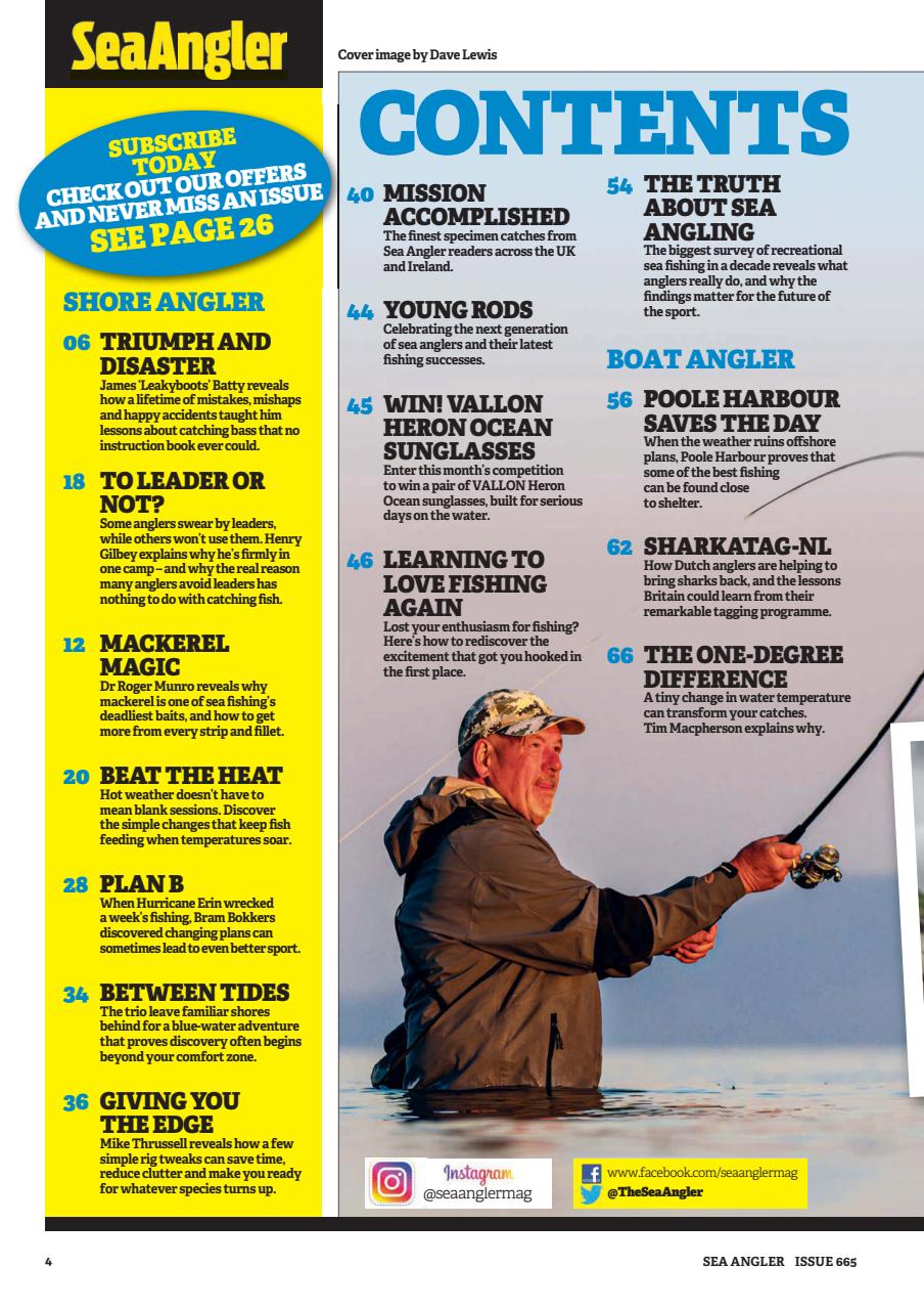 Sea Angler Preview Pages