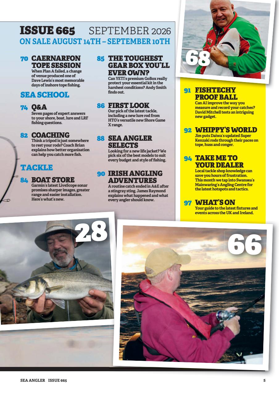 Sea Angler Preview Pages