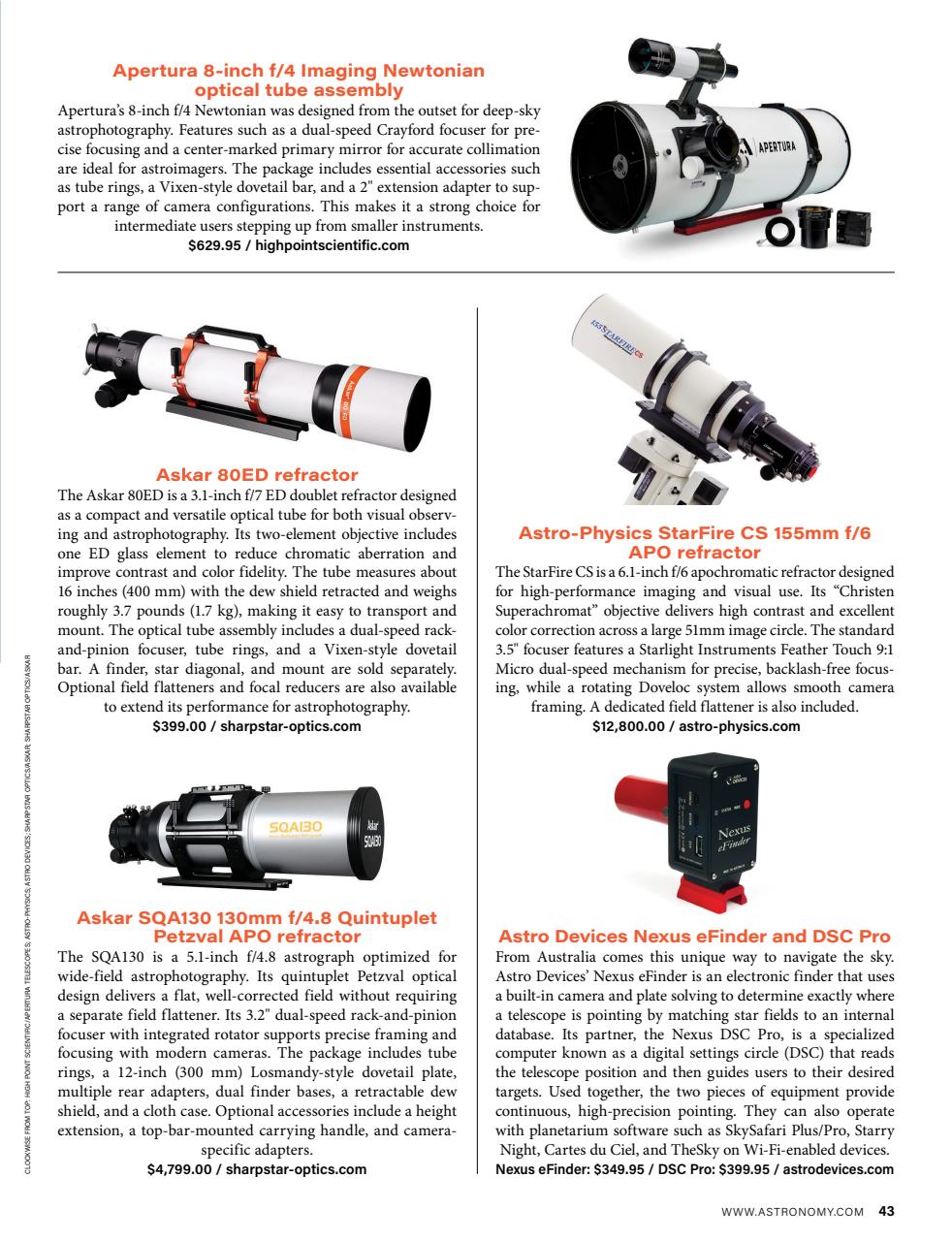 Astronomy Preview Pages
