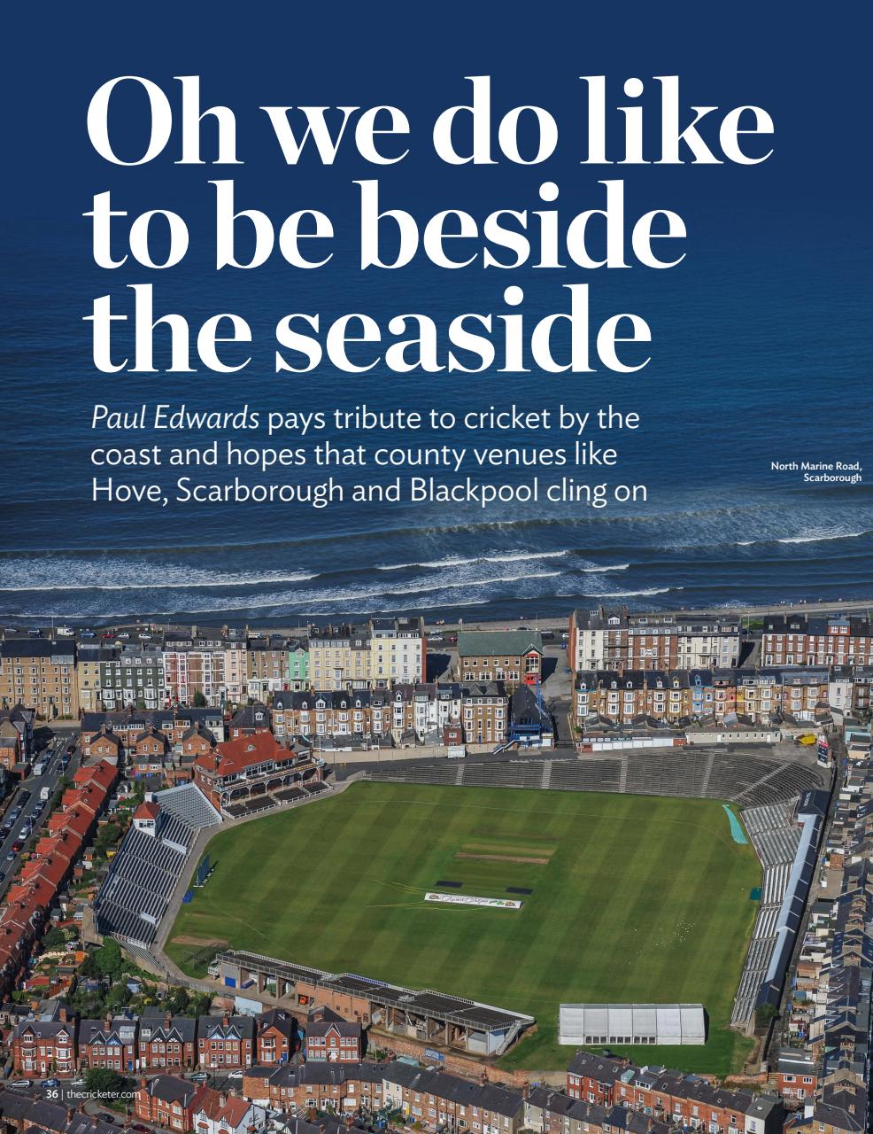 The Cricketer Magazine Preview Pages