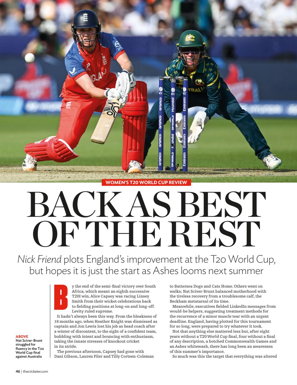 The Cricketer Magazine Preview Pages