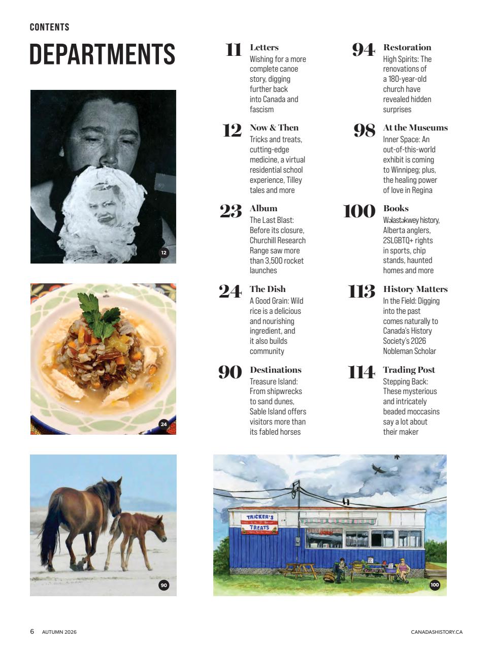 Canada's History Preview Pages