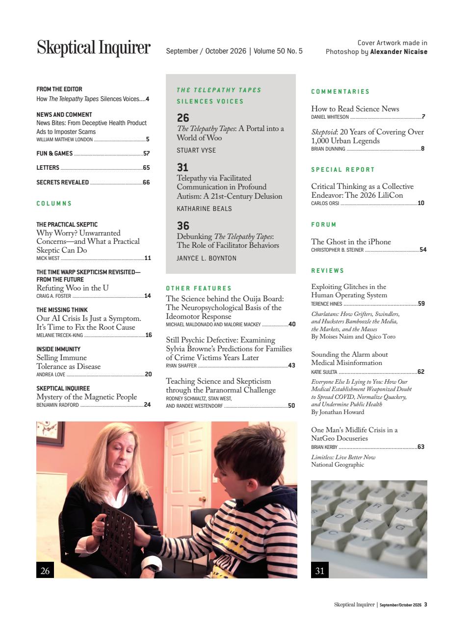 Skeptical Inquirer Preview Pages