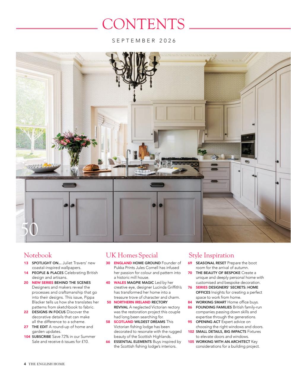 The English Home Preview Pages