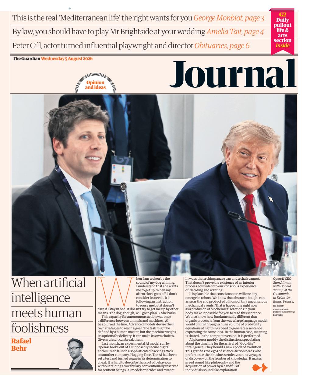 The Guardian Newspaper Preview Pages
