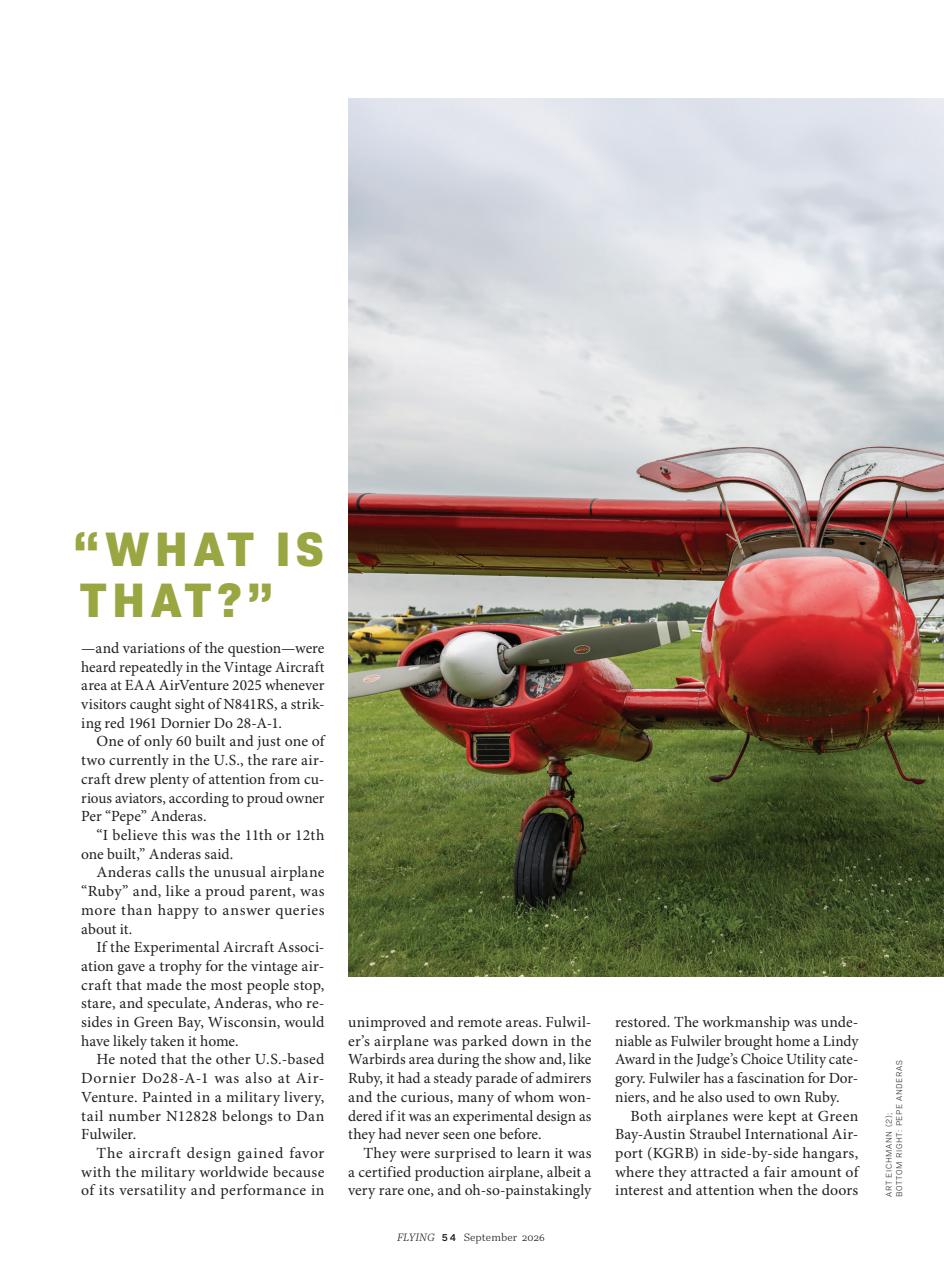 FLYING Magazine Preview Pages