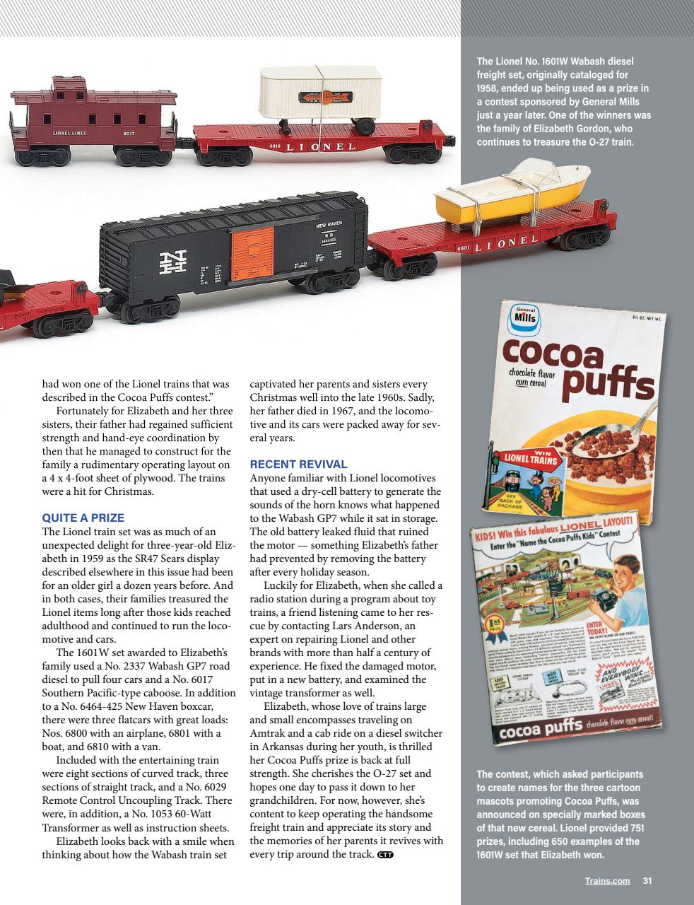 Classic Toy Trains Preview Pages